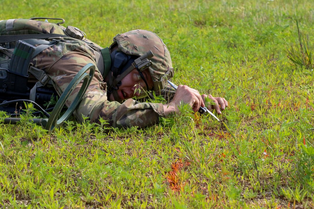Mine clearing requires patience