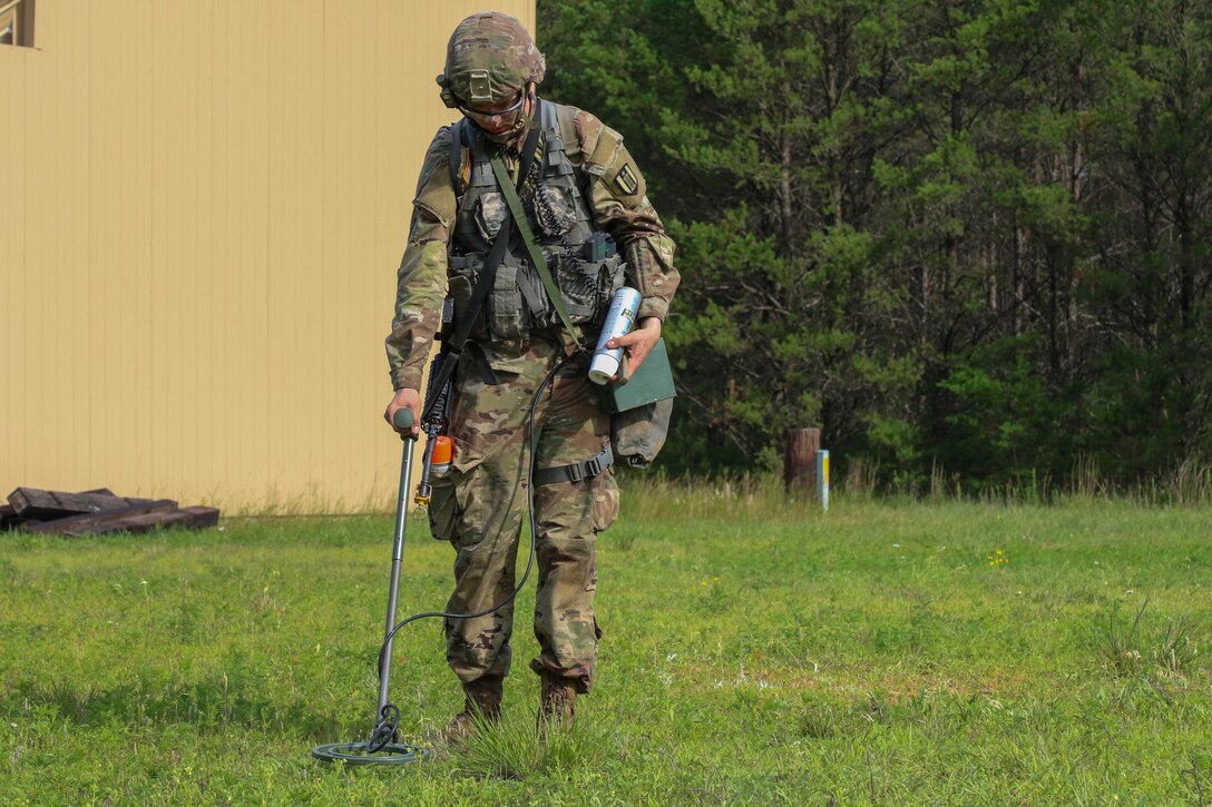 Mine clearing requires patience