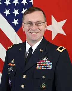 Brigadier General Timothy J. Wojtecki represented the Army National Guard Directorate as a liaison between Headquarters, Department of the Army, and Joint Staff with principal responsibilities for Budget Programming, Formulation, Execution, Contracting, Acquisitions, and Information Technology for sustainment of the National Guard's Force of Citizen-Soldiers serving in the 54 States, Territories and the District of Columbia.