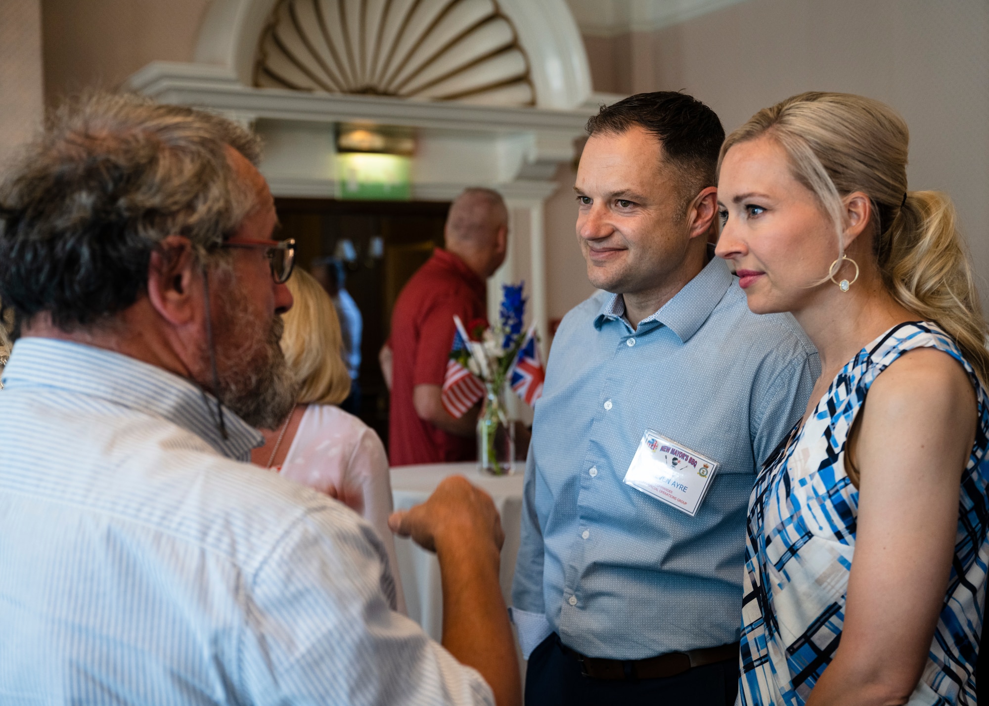 The event was held to fortify stronger bonds between RAF Mildenhall senior leaders and local government officials.