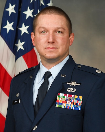 Lt. Col. Timothy Adams, 88th Communications Squadron Commander