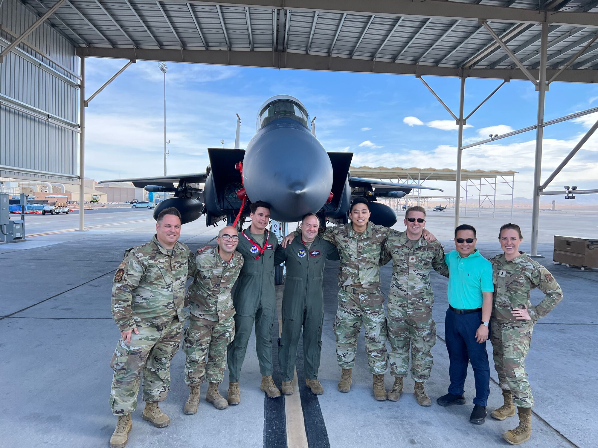 Air Force Operational Test and Evaluation Center Detachment 6 F-15 Division Test Team.