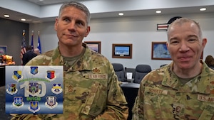 leaders like Chief Jeff Sipos, command chief, 72 Air Base Wing and Chief Ray Schultz, command chief, 635 Supply Supply Chain Wing, gave their thoughts about the growth of the Sustainment Center throughout the last 10 years.