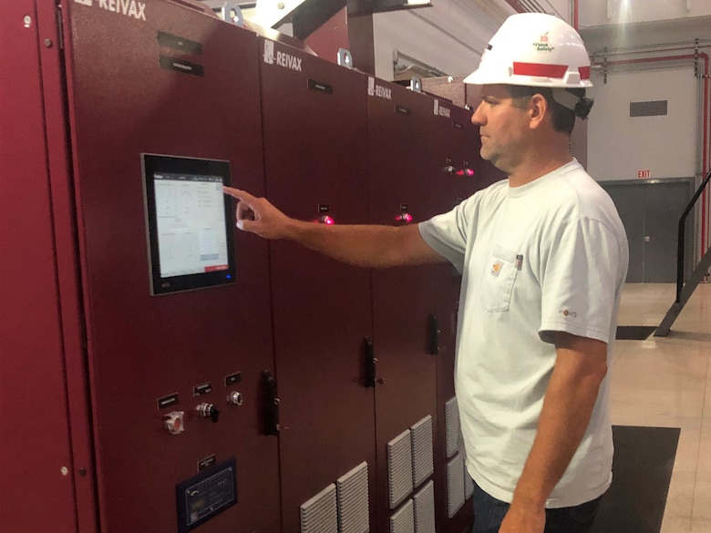 Andrew J. Brimm, senior operator at Cordell Hull Dam Powerplant, is the U.S. Army Corps of Engineers Nashville District Employee of the Month for May 2022. He is being lauded for actions taken to avert a power outage in several rural communities while operating Dale Hollow Dam Powerplant remotely April 25, 2022. (USACE Photo)