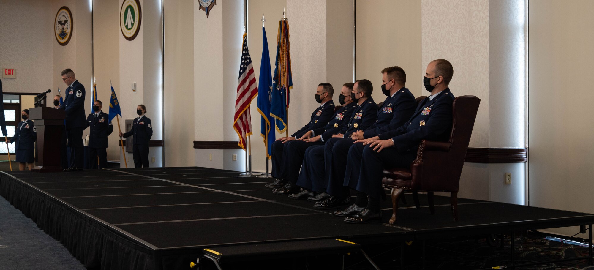 U.S. Airmen take part in ceremony