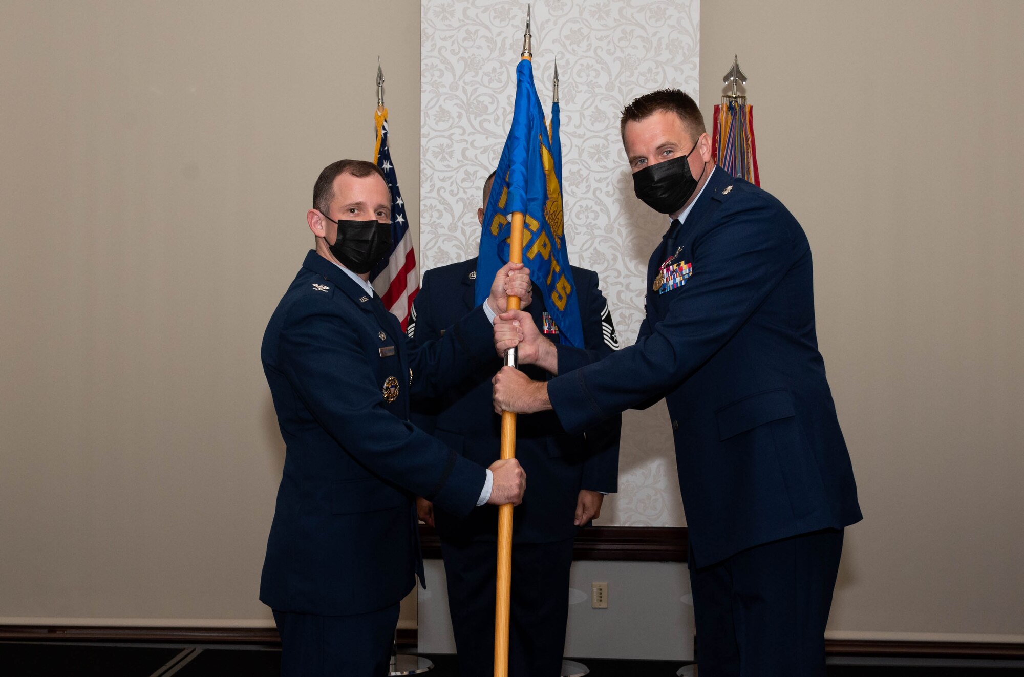 U.S. Airmen take part in ceremony