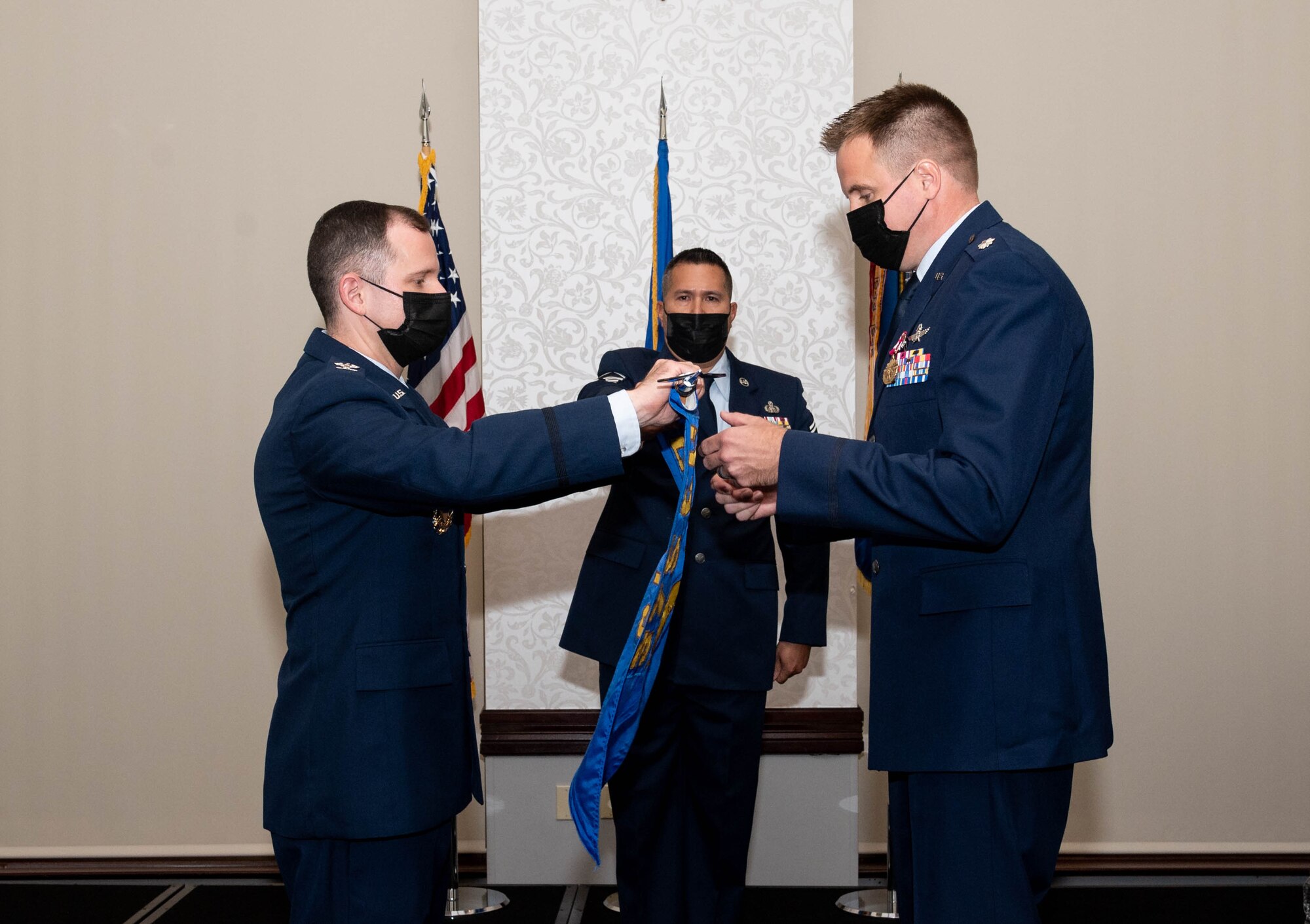U.S. Airmen take part in ceremony