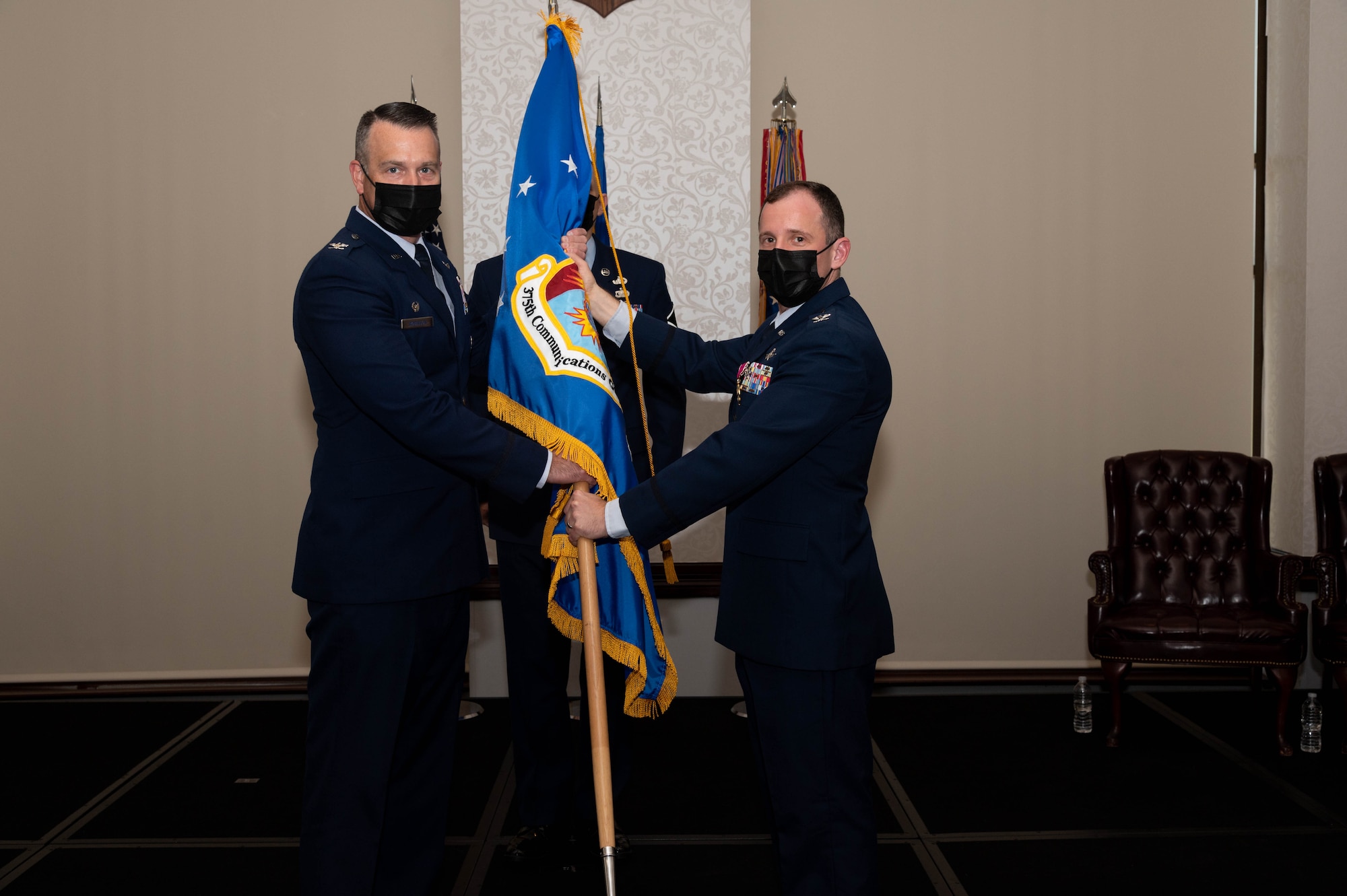 U.S. Airmen take part in ceremony