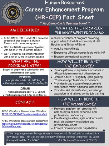 HR-CEP Fact Sheet
