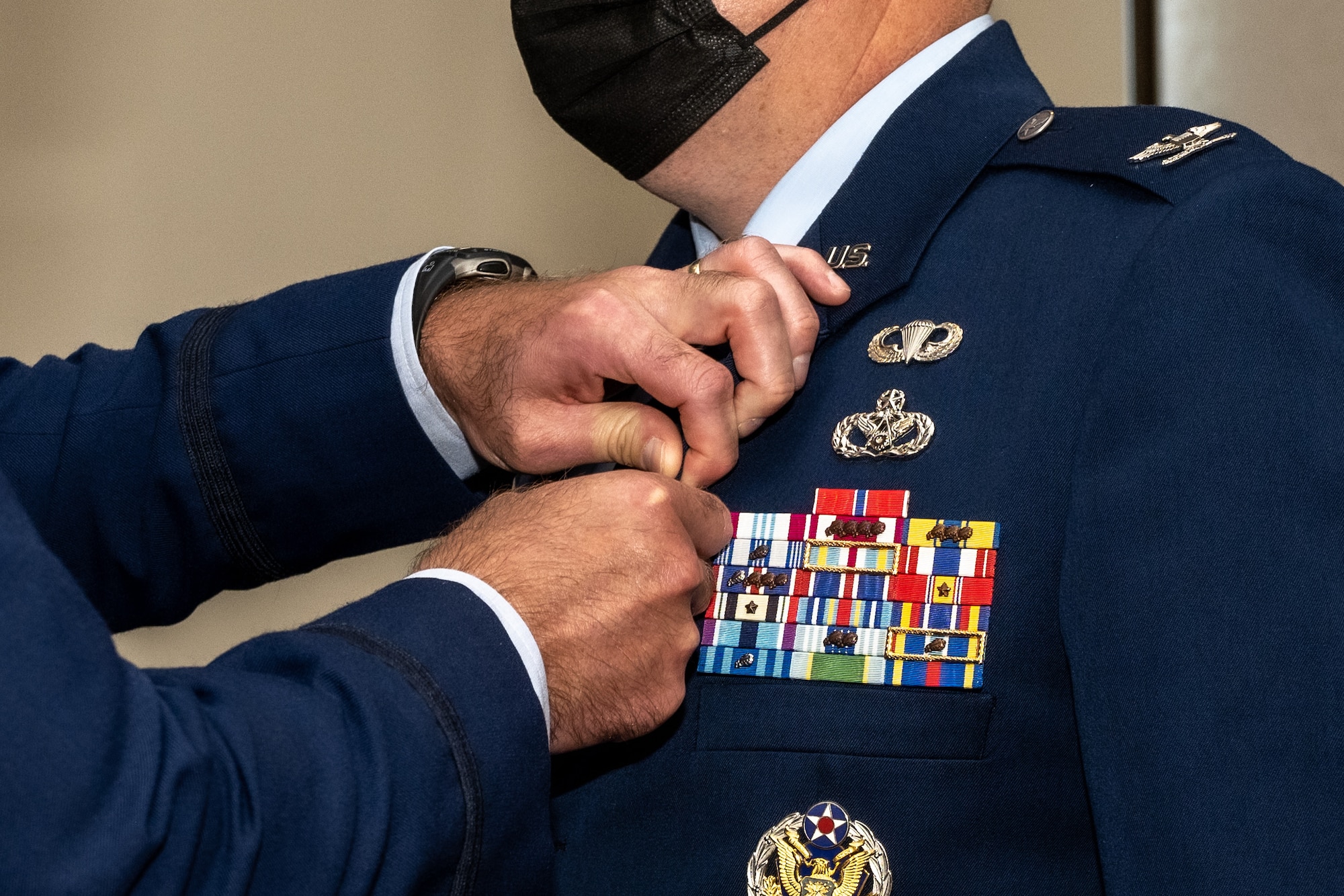 U.S. Airmen take part in ceremony