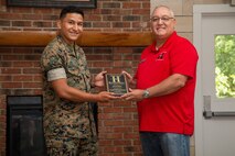 Havelock MAC honors the Service Member of the Quarter