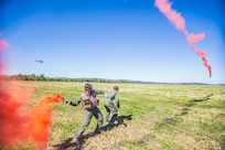 Airmen deploy smoke signals