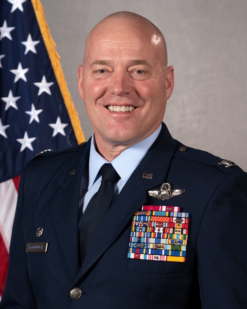 U.S. Air Force Col. Daniel McDonough, the commander of the 182nd Airlift Wing, Illinois Air National Guard, was selected to lead the Illinois Air National Guard. (U.S. Air National Guard photo by Tech. Sgt. Lealan Buehrer)