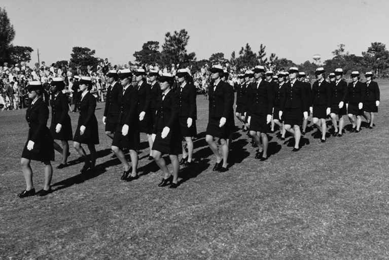 Woman Navy Recruits 1975