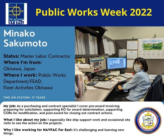 Public Works Week 2022 - Minako Sakumoto