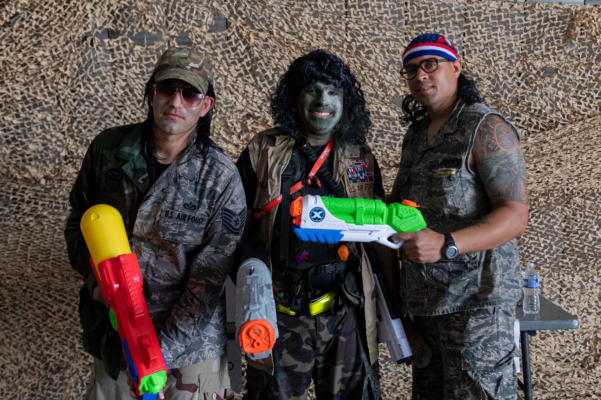 Photo of Airmen posing