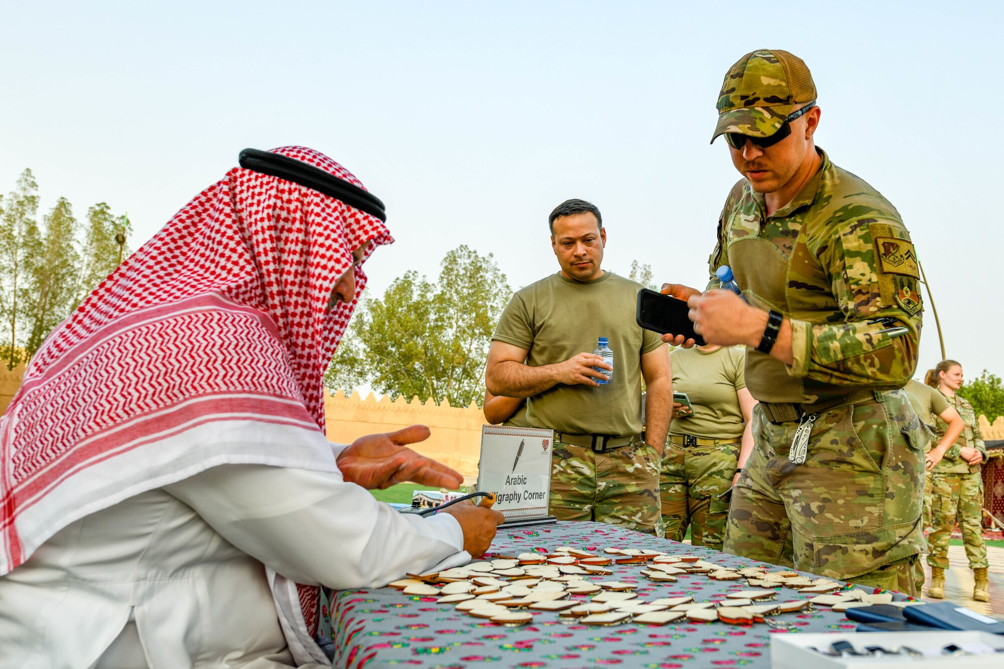 U.S. joint forces attend Saudi Cultural Day