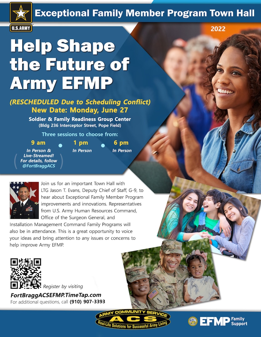 EFMP Town Hall Graphic