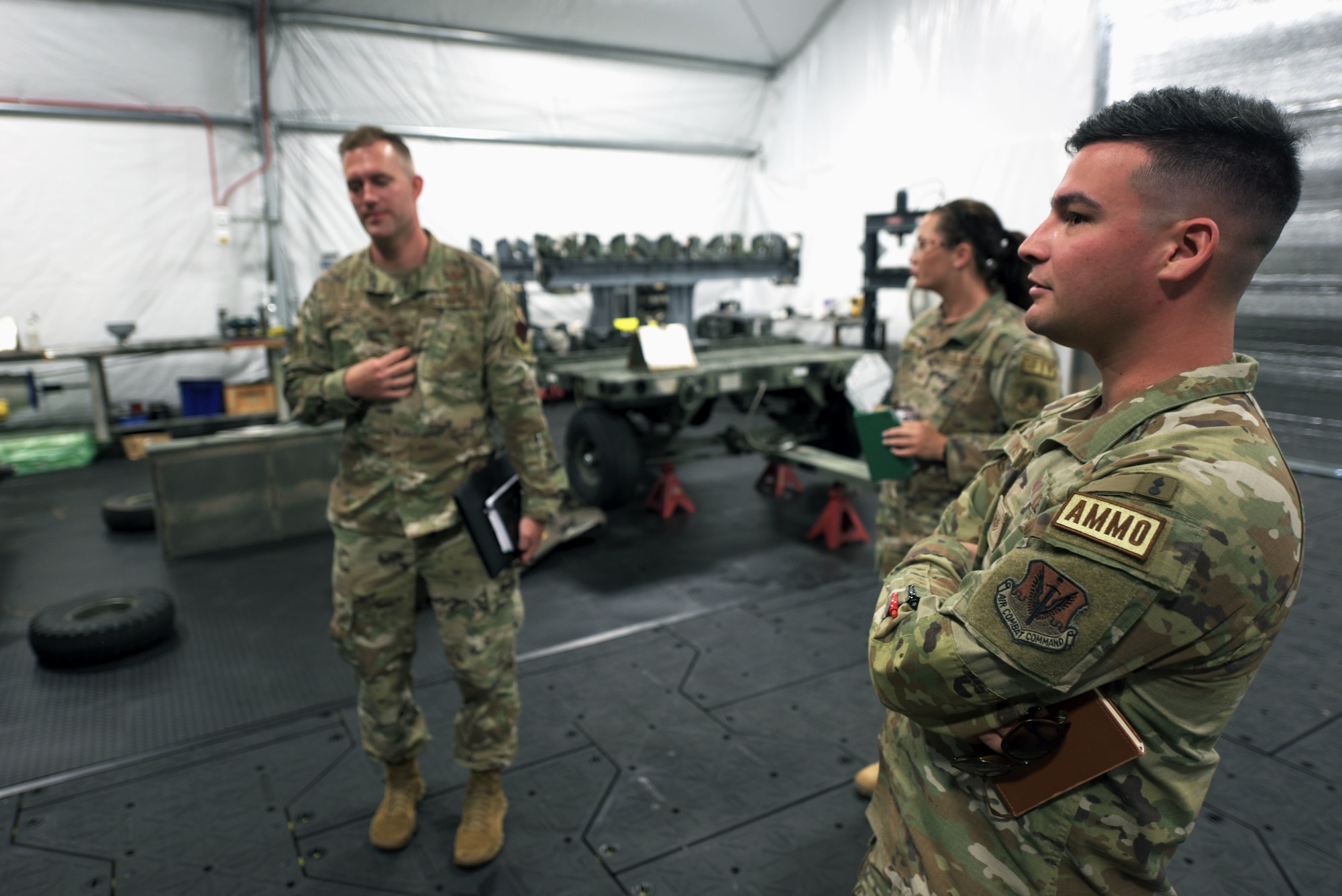 Airmen discuss safety