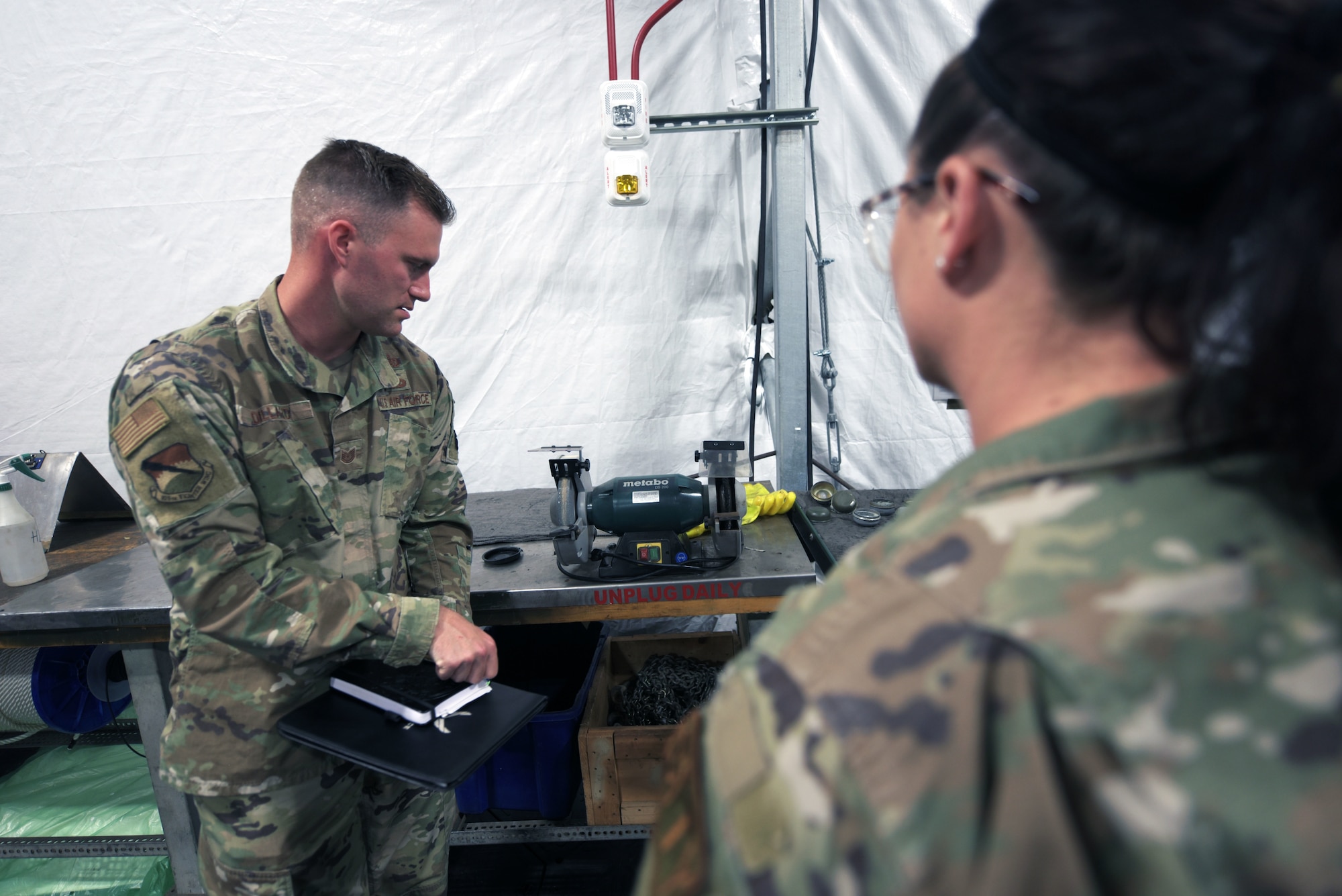 Airmen discuss safety