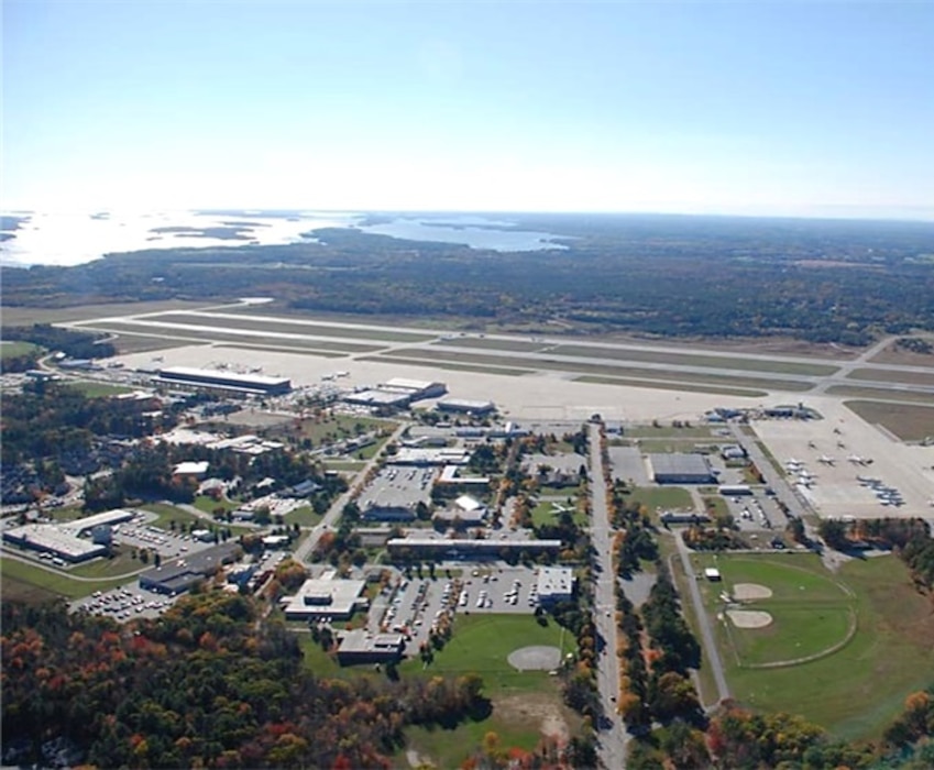 Aerial View of NAS Brunswick, 2008