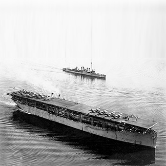 USS Langley, the First Aircraft Carrier