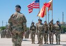 642nd Regional Support Group change of command ceremony