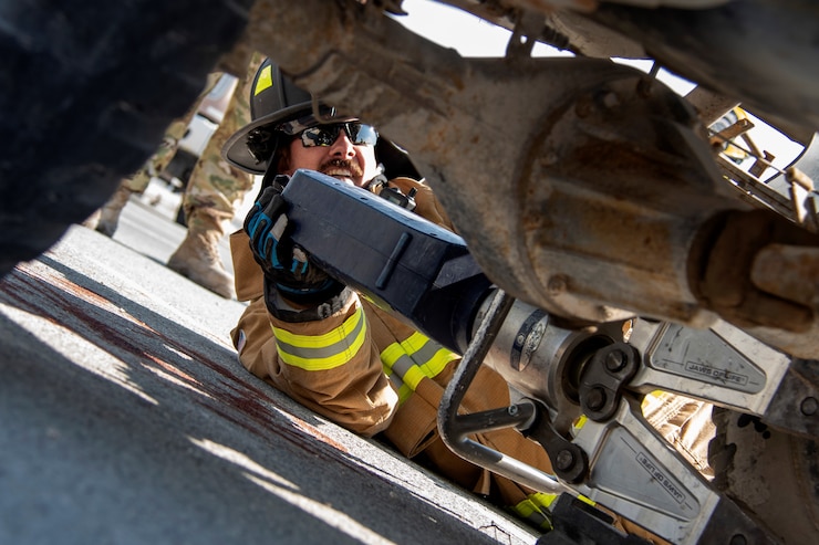 Photo of Jaws of Life demonstration