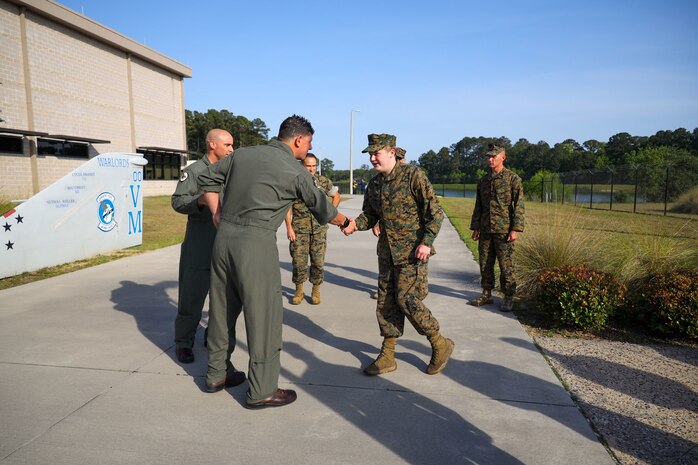 VMFAT-501 Grants a Special Wish