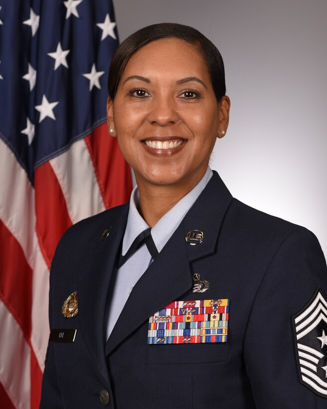 Chief Master Sgt. Sonia Lee, 15th Air Force command chief