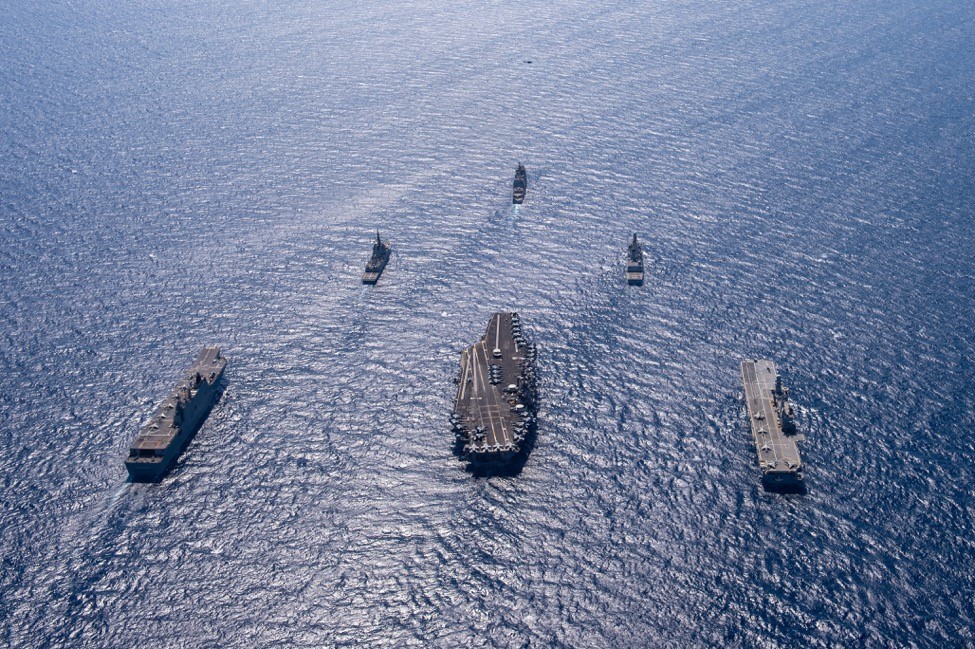 U.S. Sixth Fleet Conducts Bilateral, Dual-Carrier Operations in Eastern  Mediterranean Sea > U.S. Naval Forces Europe and Africa / U.S. Sixth Fleet  > News Display