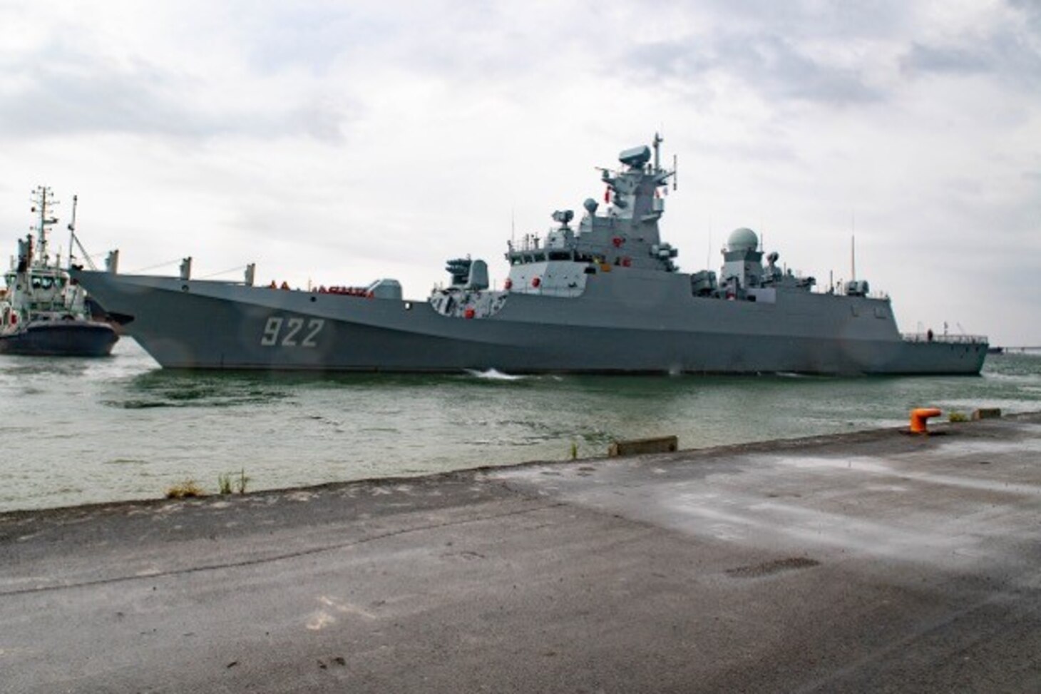 Algerian Navy Corvette Ezzadjer (922) gets underway for the at-sea portion of exercise Phoenix Express 2022 in Tunis, Tunisia, May 28, 2022. Phoenix Express 22, conducted by U.S. Naval Forces Africa, is a maritime exercise designed to improve cooperation among participating nations in order to increase maritime safety and security in the Mediterranean.