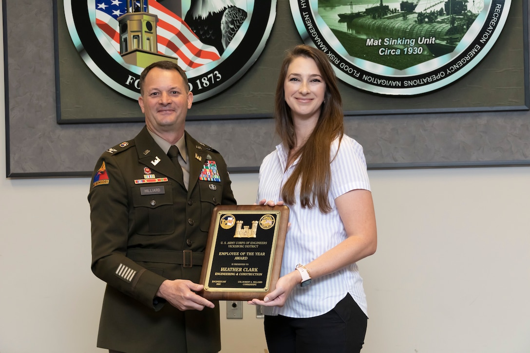 Heather Clark, Engineering and Construction Division, was named Employee of the Year for her exemplification of leadership and excellence in executing the district’s mission.