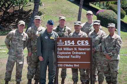 ‘13 Years in the Making,’ Hawaii Air National Guard Receives EOD Mission