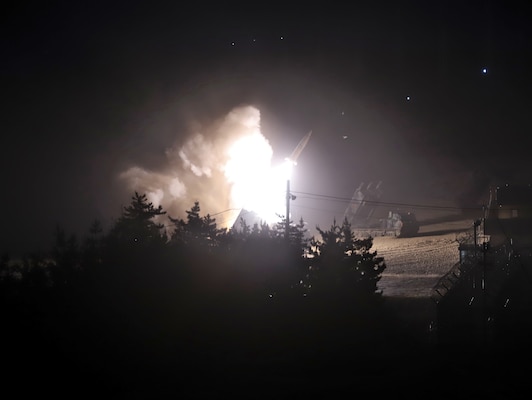 Republic of Korea Army and the U.S. Army 2nd Infantry Division soldiers fire short range missiles June 6, 2022.