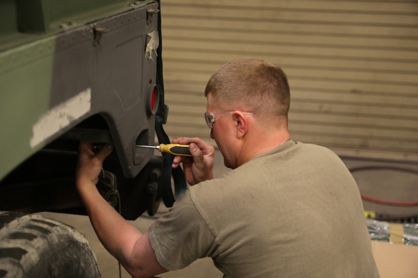 223rd Ordnance Company participates in maintenance RESET mission