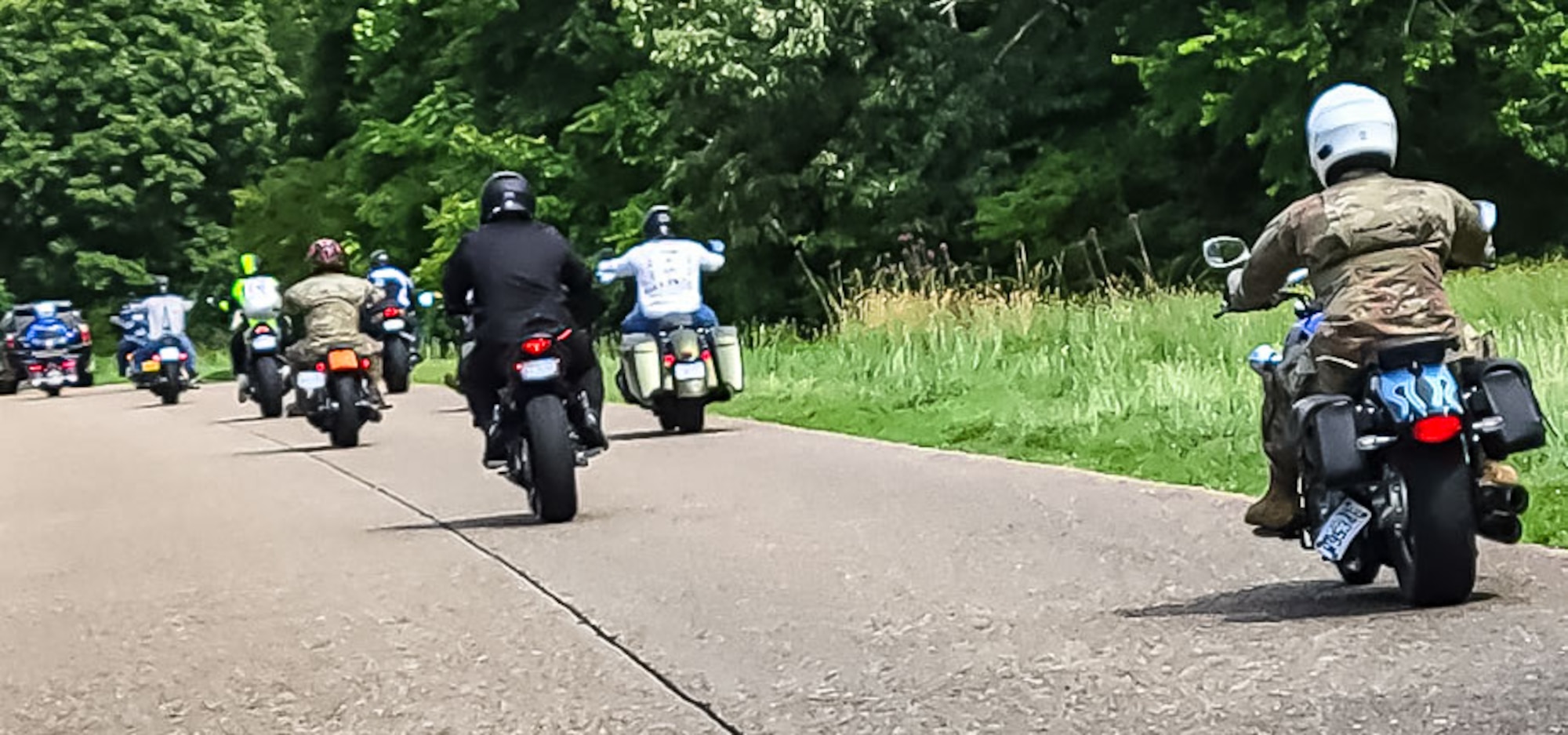 1FW Hosts Motorcycle Ride
