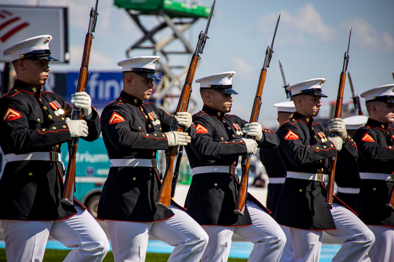 COLOR GUARD PLATOON