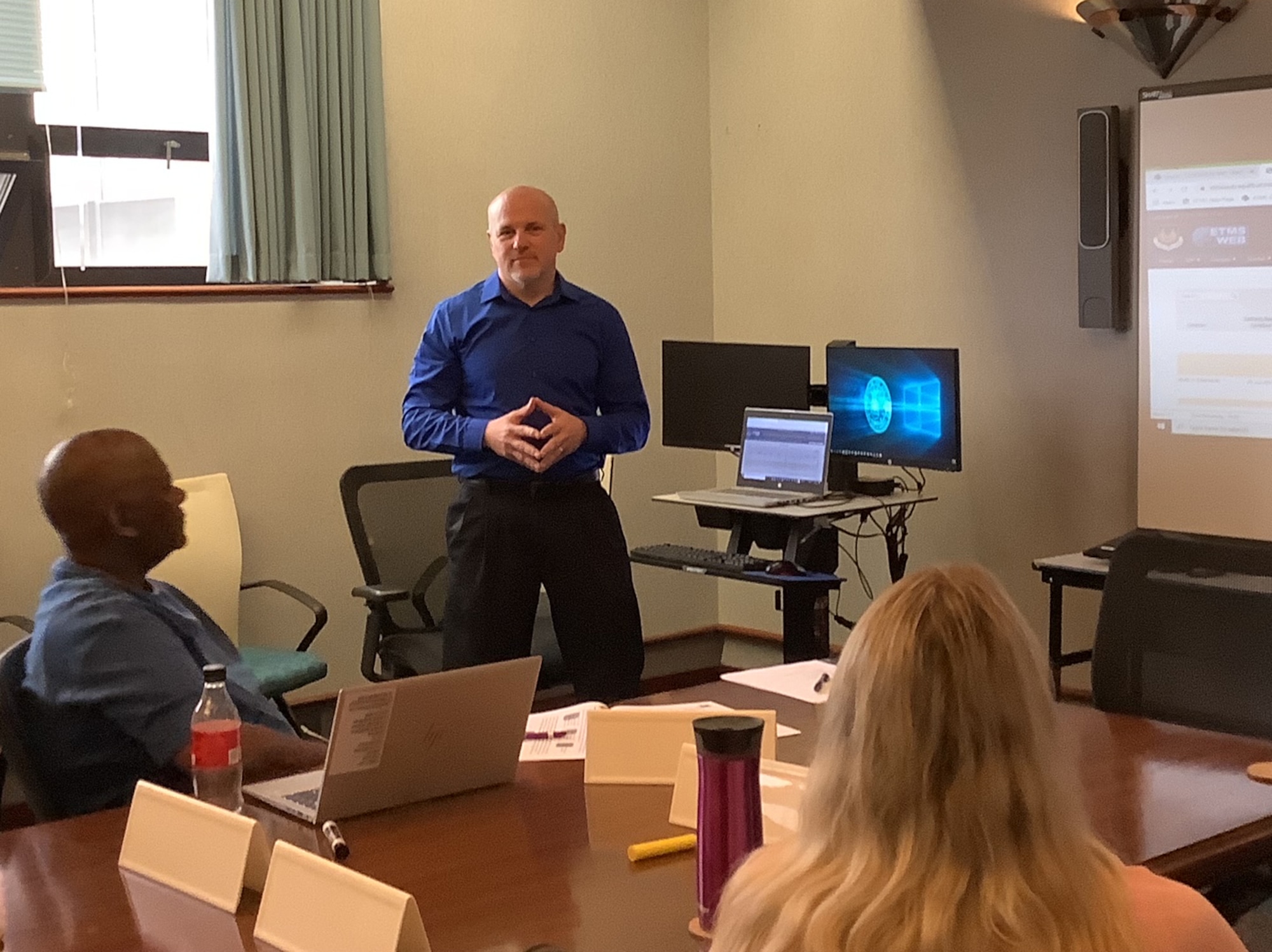 Bill Miles teaches ETMS