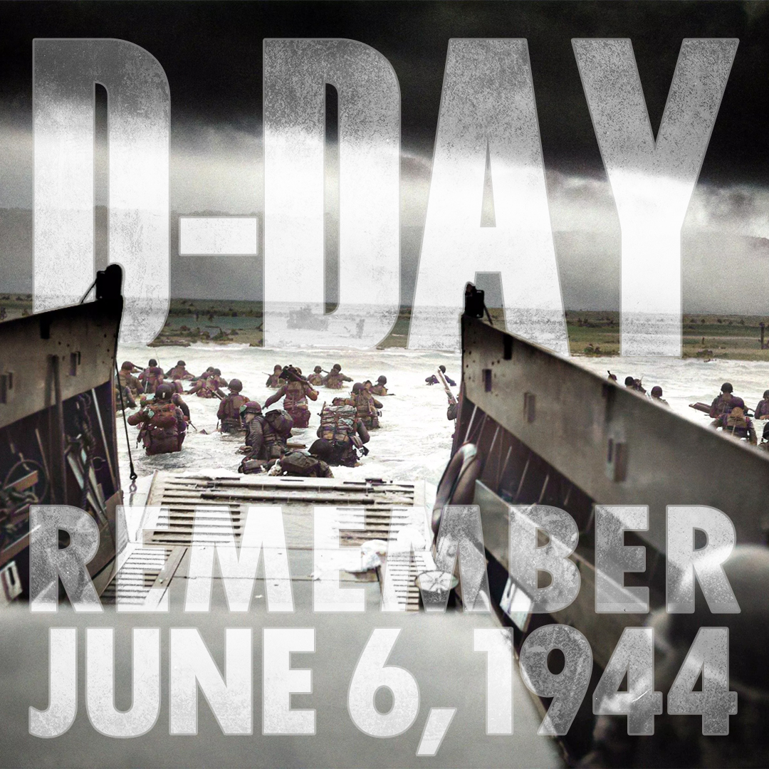 On June 6, 1944, over 160,000 Allied troops landed on the heavily-fortified, Nazi occupied beach, of Normandy, France, as part of Operation Overlord. Over 5,000 ships and 13,000 aircraft aided the troops on the shore in securing the beach, and ensuring the Allied invasion as a victory. However the victory came at a hefty cost, more than 9,000 Allied soldiers gave their lives during the invasion. It was because of their sacrifices, that the Allies were able to secure a foothold in Europe, and eventually win the war. (U.S. Marine Corps photo illustration by Lance Cpl. Keegan Bailey)(Photo courtesy of U.S. Coast Guard CPHOM Robert F. Sargent, USCG)