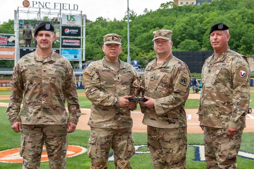 Tobyhanna Army Depot honors local Soldier as Warfighter of the Quarter