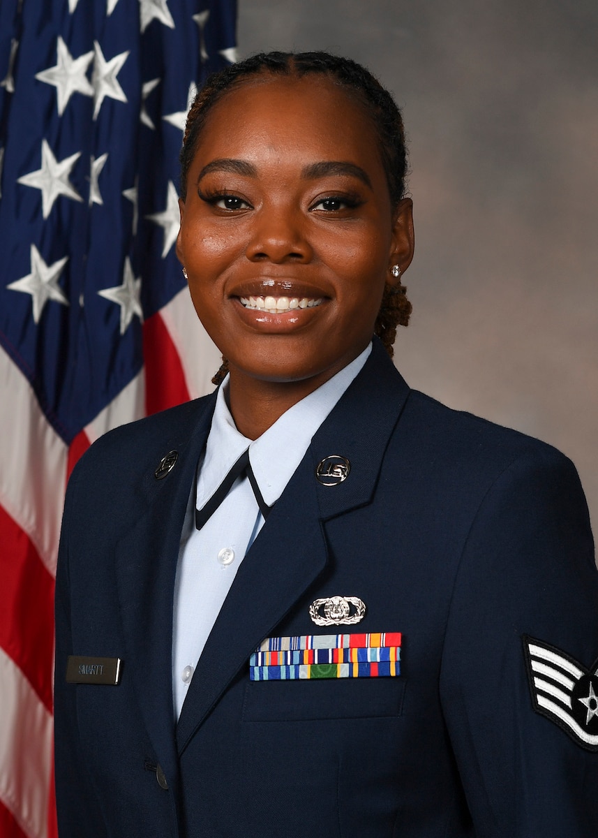 Official Photo of SSgt Melan K Smartt