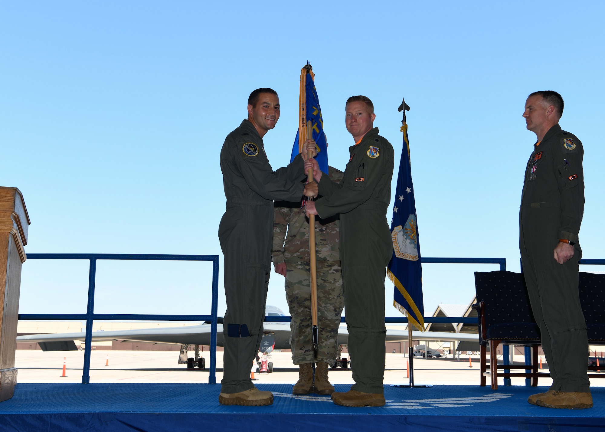 Lt. Col. Aaron Young assumes command of the 72nd Test and Evaluation Squadron.