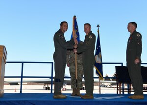 Lt. Col. Aaron Young assumes command of the 72nd Test and Evaluation Squadron.