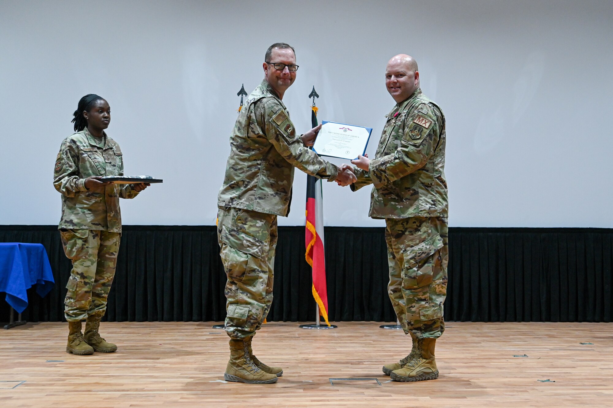 The 386th Expeditionary Maintenance Group was inactivated May 30, 2022, the first group level inactivation ceremony for the 386th Air Expeditionary Wing.  It’s a monumental shift from the expeditionary group construct to the Air Staff model.