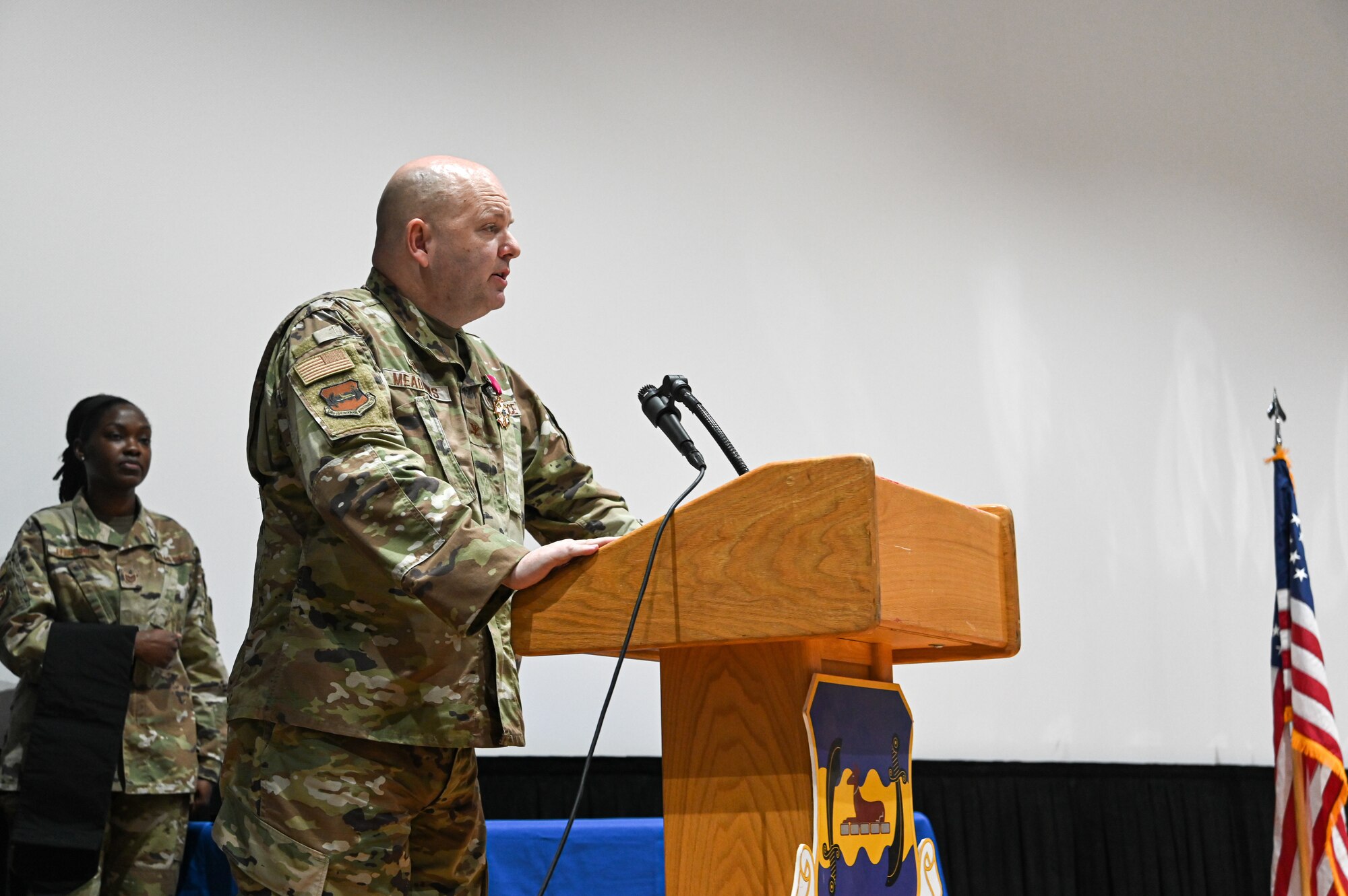 The 386th Expeditionary Maintenance Group was inactivated May 30, 2022, the first group level inactivation ceremony for the 386th Air Expeditionary Wing.  It’s a monumental shift from the expeditionary group construct to the Air Staff model.