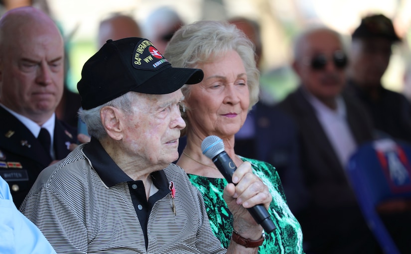 84th Infantry Division, WWII Soldier landed on Omaha Beach on D-Day