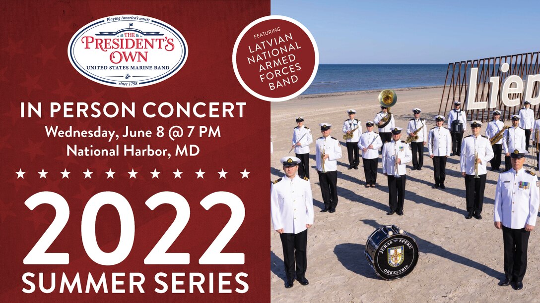 Marine Band Summer Concert: June 8-9