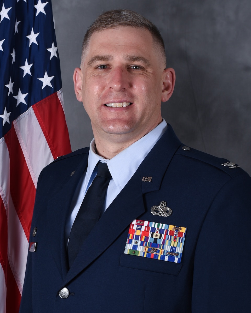 Col. Joshua M. Pope Official Photo