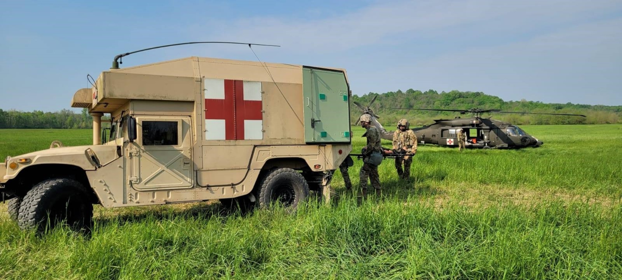 Courtsey Photo of 81st Medical Group Airmen participating in readiness exercise.